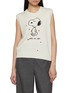 Main View - Click To Enlarge - CHINTI & PARKER - X Peanuts Snoopy 75th Anniversary Wool Cashmere Knit Vest