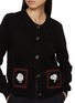  - CHINTI & PARKER - X Peanuts Snoopy & Charlie Brown Wool Cashmere Knit Cardigan