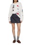 Figure View - Click To Enlarge - CHINTI & PARKER - X Peanuts Charlie's Poker Pals Wool Cashmere Knit Sweater