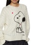  - CHINTI & PARKER - X Peanuts Snoopy Wool Cashmere Cable Knit Sweater