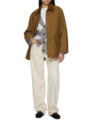 Figure View - Click To Enlarge - CHINTI & PARKER - X Peanuts Poker Wool Cashmere Knit Sweater