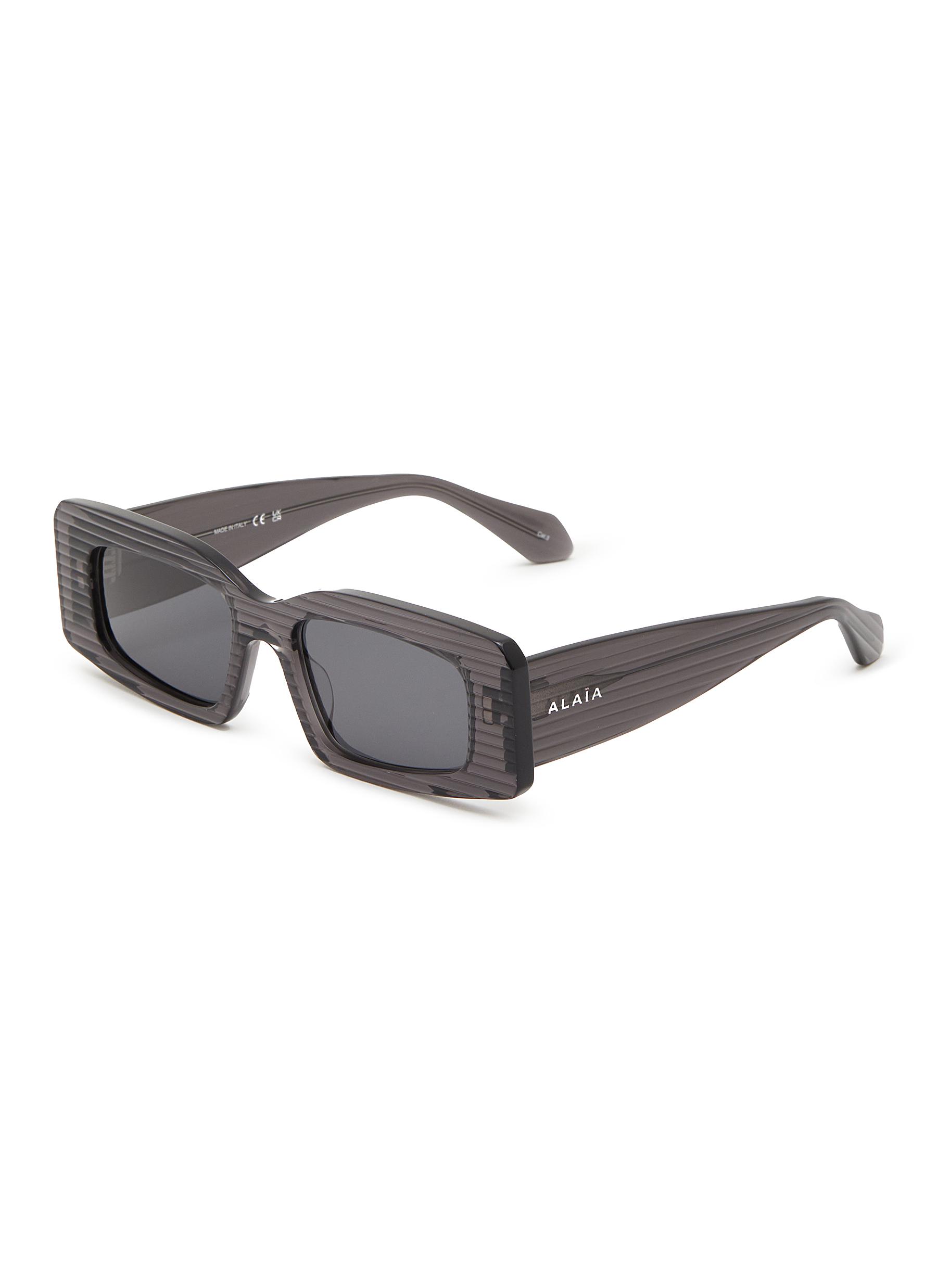 【関税込み】ALAIA Sunglasses with geometric shape Azzedine Alaïa™ AA0082S Geometric Sunglasses | EyeOns.com