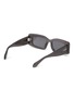 Figure View - Click To Enlarge - ALAÏA - Recycled Acetate Geometric Sunglasses