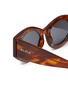 Detail View - Click To Enlarge - 10512 - Recycled Acetate Oval Sunglasses
