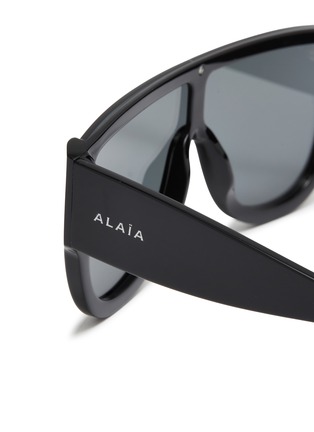 Detail View - Click To Enlarge - 10512 - Recycled Acetate Panorama Mask Sunglasses