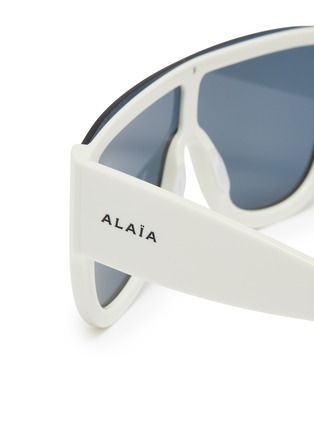 Detail View - Click To Enlarge - 10512 - Recycled Acetate Panorama Mask Sunglasses