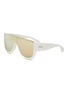 Main View - Click To Enlarge - 10512 - Recycled Acetate Panorama Mask Sunglasses