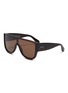 Main View - Click To Enlarge - ALAÏA - Recycled Acetate Panorama Mask Sunglasses