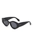 Main View - Click To Enlarge - 10512 - Recycled Acetate Oval Sunglasses