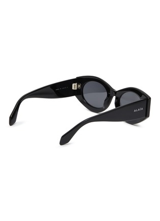Figure View - Click To Enlarge - 10512 - Recycled Acetate Oval Sunglasses