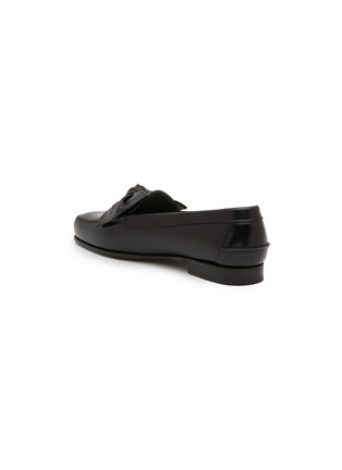  - HEREU - Corbati Bow Leather Loafers