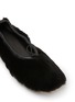 Detail View - Click To Enlarge - HEREU - Puntera Shearling Ballerinas
