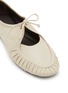 Detail View - Click To Enlarge - HEREU - Coveta Pleated Leather Loafers