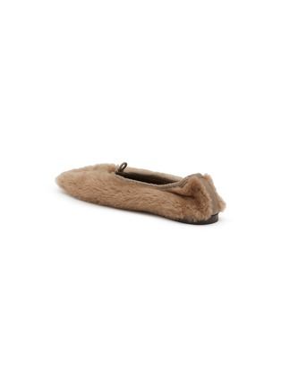  - HEREU - Puntera Shearling Ballerinas