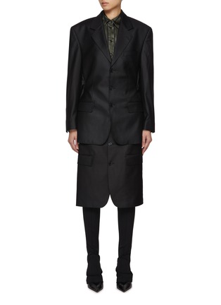 Main View - Click To Enlarge - BETTTER - Ellis Wool Blend Blazer