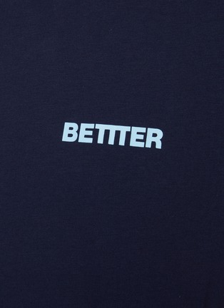  - BETTTER - Oversized Cotton Jersey T-Shirt