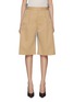 Main View - Click To Enlarge - BETTTER - Denibermuda Two Tone Cotton Bermuda Shorts