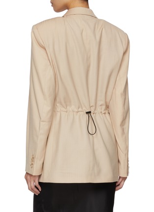 Back View - Click To Enlarge - BETTTER - Arden Wool Blend Blazer