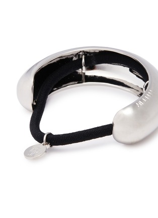 Detail View - Click To Enlarge - LELET NY - Glossy Rhodium Plated Arch Pony Cuff