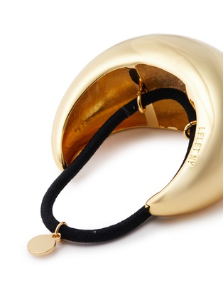 Detail View - Click To Enlarge - LELET NY - 14K Gold Glossy Dome Pony Cuff