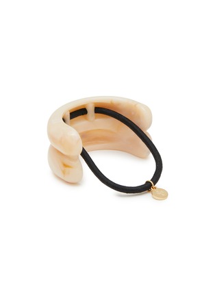Detail View - Click To Enlarge - LELET NY - Marbled Double Arch Pony Cuff