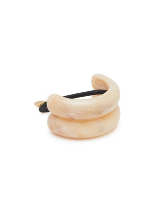 Main View - Click To Enlarge - LELET NY - Marbled Double Arch Pony Cuff