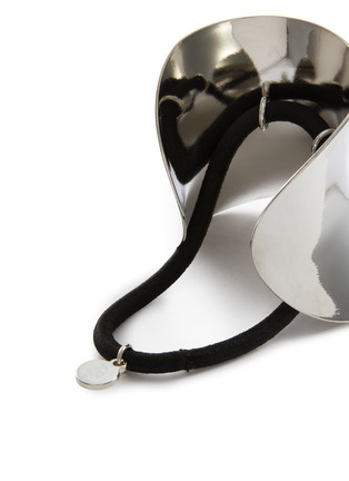 Detail View - Click To Enlarge - LELET NY - Rhodium-Plated Glossy Hera Pony Cuff
