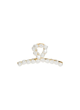 Main View - Click To Enlarge - LELET NY - Aria Faux Pearl Claw Clip