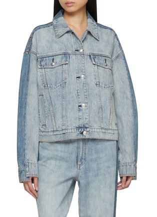 Main View - Click To Enlarge - RAG & BONE - Ryan Light Wash Denim Jacket