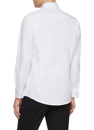 Back View - Click To Enlarge - ETON  - Cutaway Collar Pleated Evening Shirt