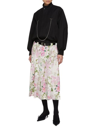 Figure View - Click To Enlarge - BONBOM - Chain Detail Herrington Jacket