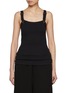 Main View - Click To Enlarge - BONBOM - Dungaree Top