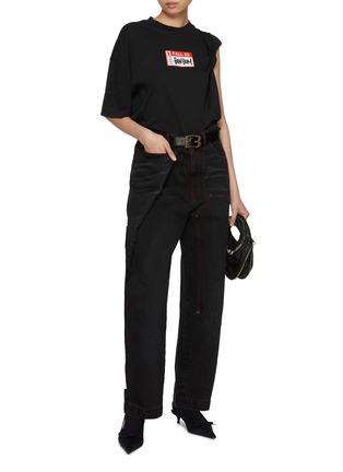 Figure View - Click To Enlarge - BONBOM - Selected As Cool Print Cotton T-Shirt