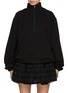 Main View - Click To Enlarge - BONBOM - Logo Embroidered Cotton Sweatshirt