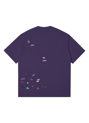 Detail View - Click To Enlarge - D.DESIRABLE - x Lane Crawford Logo Print T-Shirt