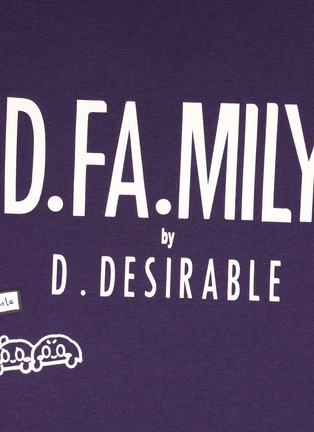  - D.DESIRABLE - x Lane Crawford Logo Print T-Shirt