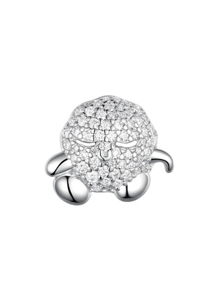 Detail View - Click To Enlarge - D.DESIRABLE - x Lane Crawford Coal Ball Earrings