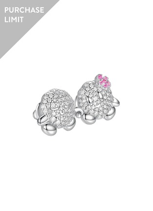 Main View - Click To Enlarge - D.DESIRABLE - x Lane Crawford Coal Ball Earrings