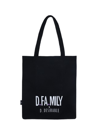 Detail View - Click To Enlarge - D.DESIRABLE - x Lane Crawford Coal Ball Graphic Print Tote Bag