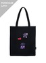 Main View - Click To Enlarge - D.DESIRABLE - x Lane Crawford Coal Ball Graphic Print Tote Bag