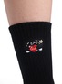  - D.DESIRABLE - x Lane Crawford Coal Ball Embroidered Mid Length Sock Set
