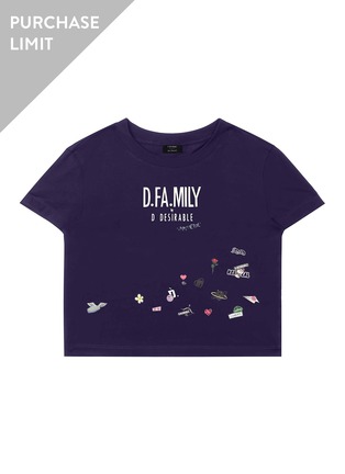 Main View - Click To Enlarge - D.DESIRABLE - x Lane Crawford Graphic Print T-Shirt