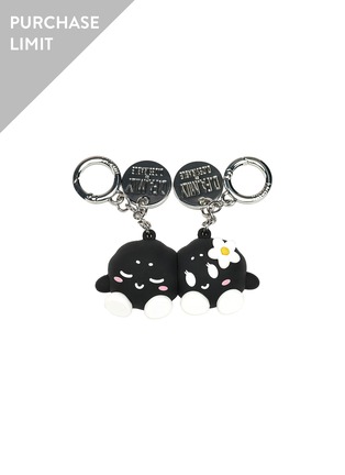 Main View - Click To Enlarge - D.DESIRABLE - x Lane Crawford Little Couple Keychain