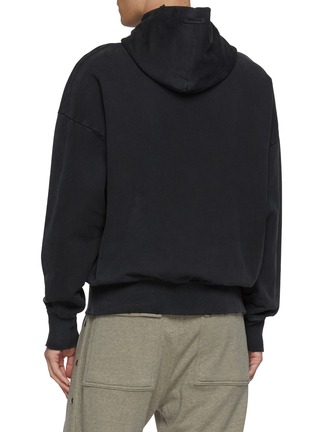 Back View - Click To Enlarge - FEAR OF GOD - Logo Hoodie