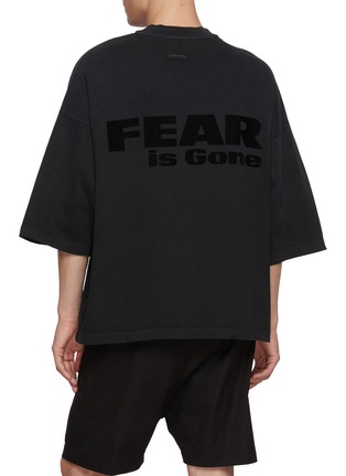 Back View - Click To Enlarge - FEAR OF GOD - Fear Is Gone Print Relaxed Cotton T-Shirt