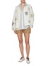 Figure View - Click To Enlarge - FAFAMOON - Sheer Embroidered Cotton Shirt