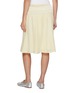 Back View - Click To Enlarge - FAFAMOON - Sheer Nylon Drawstring Midi Skirt