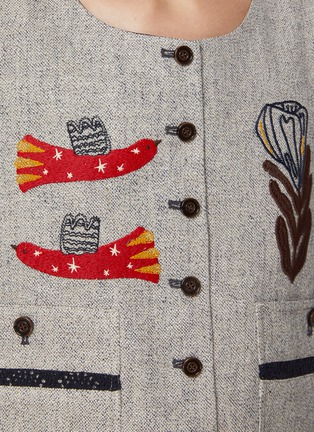  - FAFAMOON - Reversible Embroidered Waistcoat