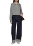Figure View - Click To Enlarge - CRUSH COLLECTION - Collared Cashmere Cardigan