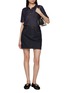 Figure View - Click To Enlarge - CRUSH COLLECTION - Denim Look Polo Shirt